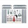 Žaislinis sulankstomas darbastalis - lagaminas su elektriniu atsuktuvu ir priedais | Bosch | Klein